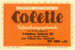 Etikett_Troebnitz_1960_Colette